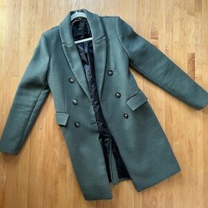 Mango tailored wool coat